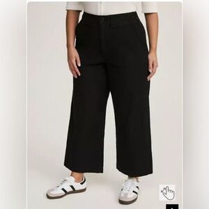 Lace-up back utility pant size 18